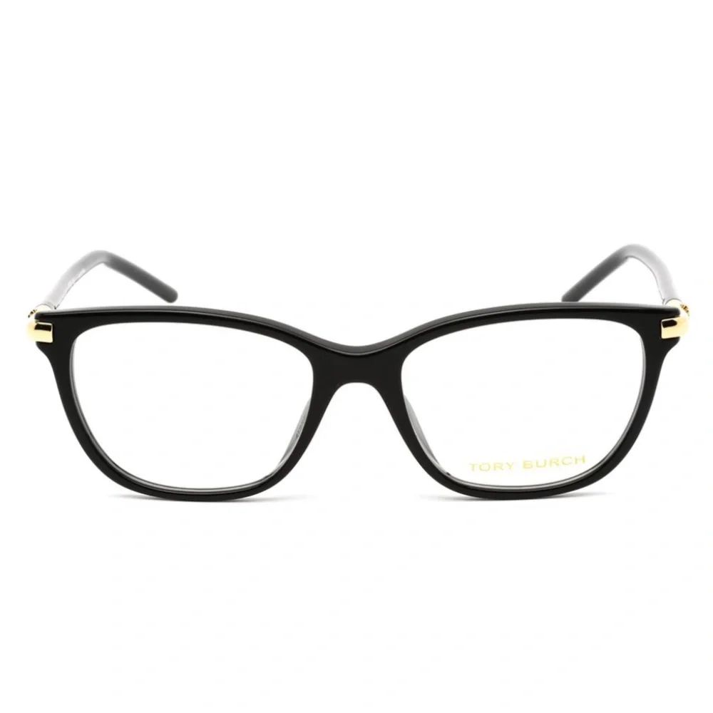 🆕(52 MM LENS) TORY BURCH BLACK EYEGLASSES - Picture 2 of 2